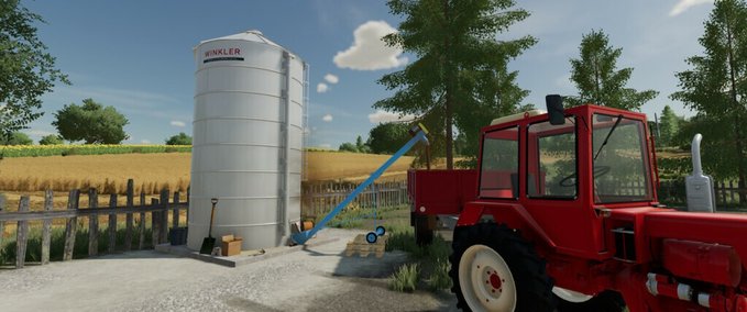 Platzierbare Objekte Winkler-Silos Landwirtschafts Simulator mod