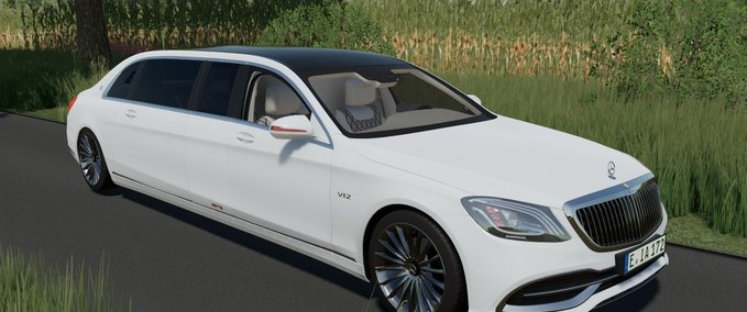 PKWs Maybach Mercedes S650 Pullman Landwirtschafts Simulator mod
