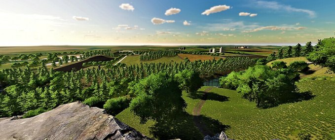 Maps Spruce Mountain Farm's Landwirtschafts Simulator mod
