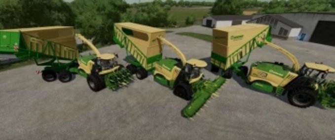 Krone BigX1100Cargo Landwirtschafts Simulator mod