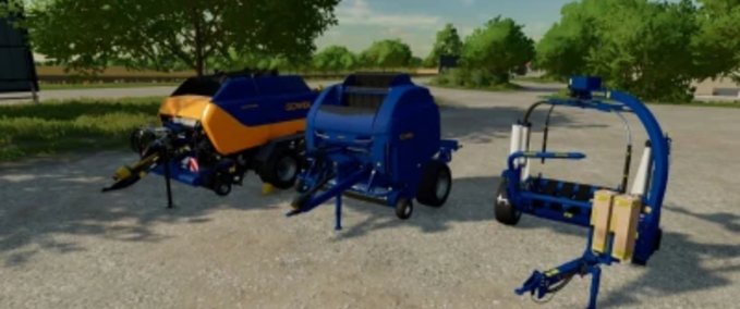 Pressen Gowiel Ballenpresse Pack Landwirtschafts Simulator mod