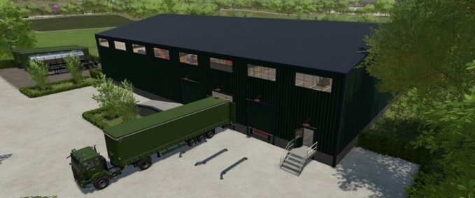 Platzierbare Objekte Mittelgroßes Lagerhaus Landwirtschafts Simulator mod