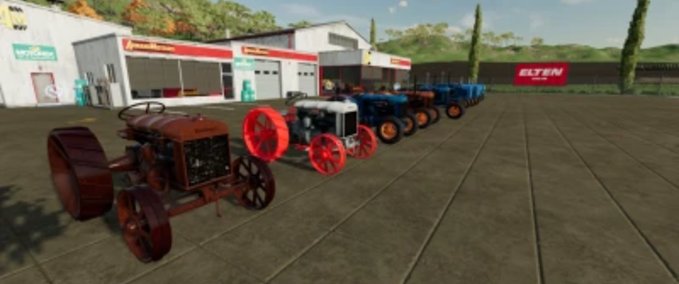 Fordson Traktor Pack Mod Image