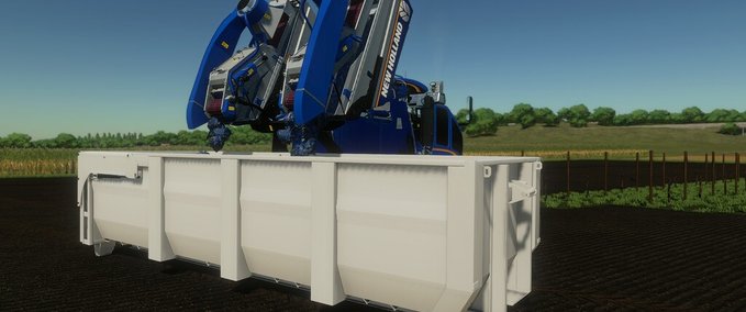 Sonstige Anhänger Hakenlift-Container Landwirtschafts Simulator mod