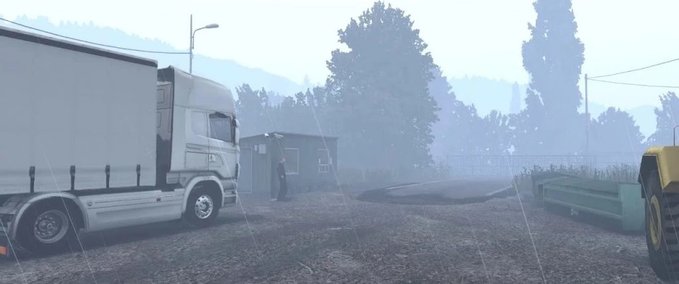 Mods REALISTIC THUNDER RAIN COLLISION SOUND - 1.45 Eurotruck Simulator mod