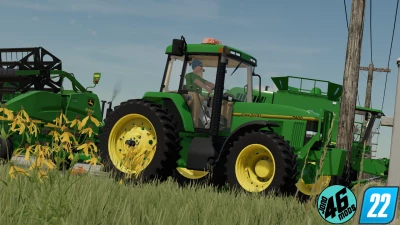 John Deere 7000s kleiner Rahmen - Thumbnail 1
