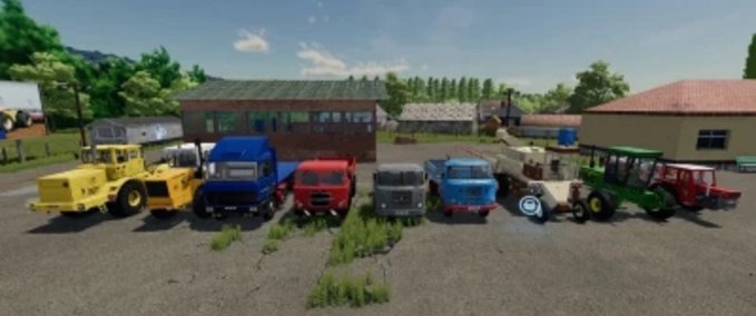 Claas Kharon Retro TSZ Pack Landwirtschafts Simulator mod