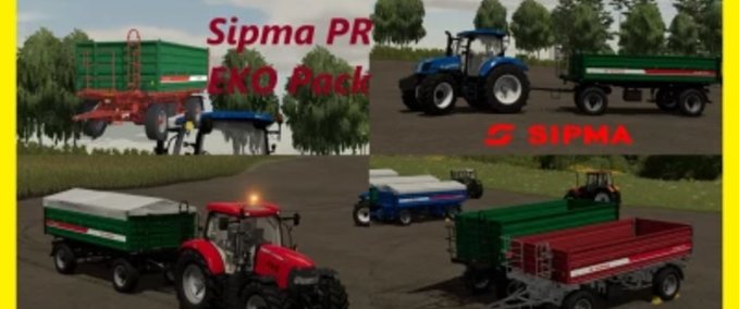 Sonstige Anhänger SIPMA PR EKO Pack Landwirtschafts Simulator mod