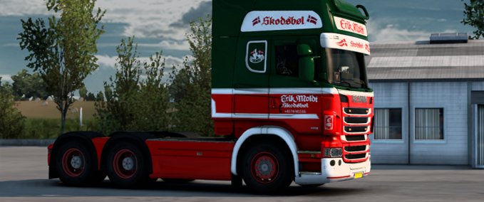 Scania Scania RJL Erik Moldt Skin Eurotruck Simulator mod
