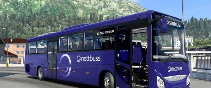 Mods Nettbuss Skin Pack Eurotruck Simulator mod