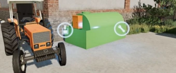 Platzierbare Objekte Dieseltank Landwirtschafts Simulator mod