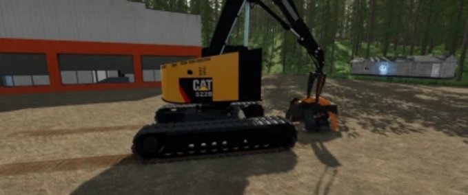 Bagger & Radlader CAT 522B-Prozessor Landwirtschafts Simulator mod