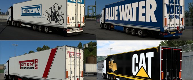 Trailer Talson Trailer Skin Pack  Eurotruck Simulator mod