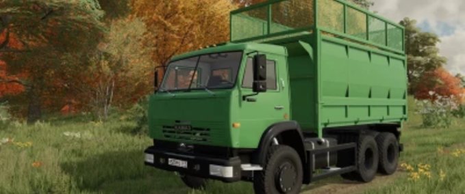 LKWs Kamaz GRAIN TRUCK Landwirtschafts Simulator mod
