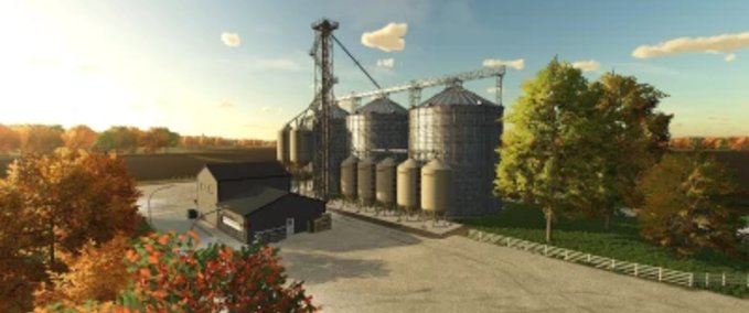 Platzierbare Objekte Mega Silo Mais Trockner 2 Landwirtschafts Simulator mod