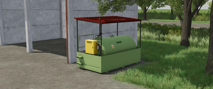 Platzierbare Objekte Dieseltank Emiliana Serbatoi Landwirtschafts Simulator mod
