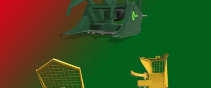 Frontlader Baumsäge-Paket Landwirtschafts Simulator mod