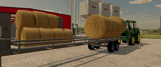 Ballentransport Lizard Ballenwagen-Pack Landwirtschafts Simulator mod