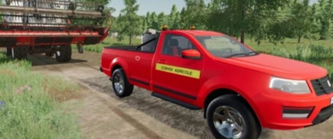 PKWs Pickup convoy Landwirtschafts Simulator mod
