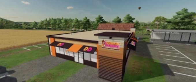 Platzierbare Objekte Dunkin Donuts Pack Landwirtschafts Simulator mod