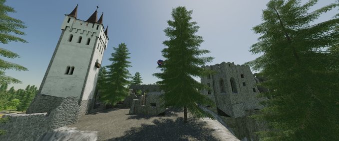 Maps Die Burg 2022 Landwirtschafts Simulator mod