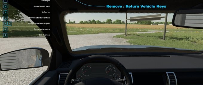 Tools Multiplayer-Fahrzeugschlüssel Landwirtschafts Simulator mod