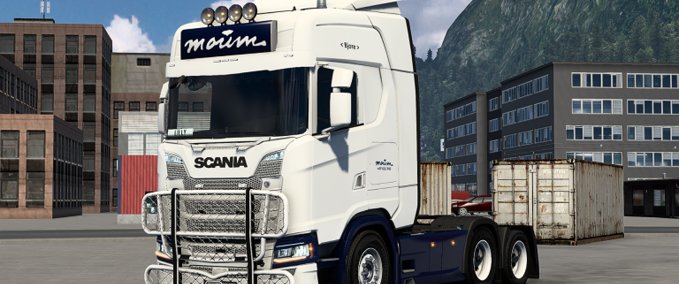 Mods Scania S Moum Skin  Eurotruck Simulator mod