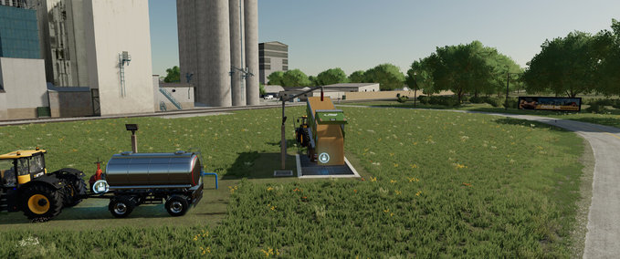 Platzierbare Objekte Unterflurlager Für Schüttgut Oder Flüssigkeiten Landwirtschafts Simulator mod