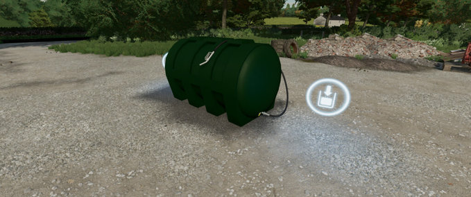 Platzierbare Objekte Dieseltank Aus Kunststoff Landwirtschafts Simulator mod