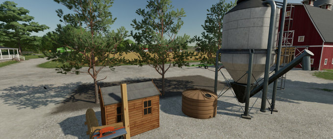 Platzierbare Objekte Holzproduktion Landwirtschafts Simulator mod