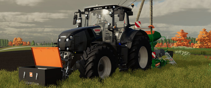 Gewichte Amazone 800KG Transportbox Landwirtschafts Simulator mod