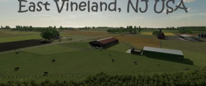 Maps East Vineland, NJ USA Landwirtschafts Simulator mod