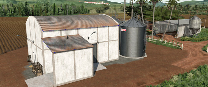 Platzierbare Objekte Getreidelager Landwirtschafts Simulator mod