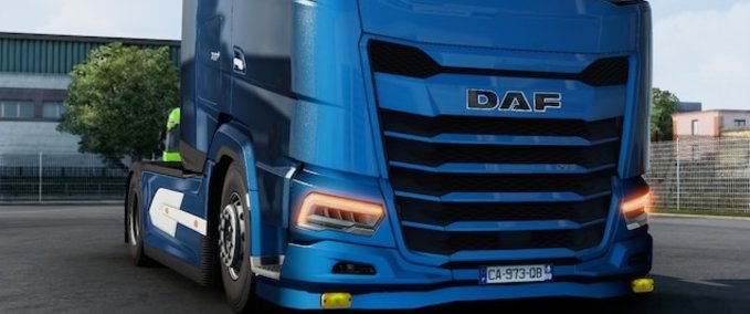 Trucks DAF XG 2021 Sequential Turn Signal - 1.45 Eurotruck Simulator mod