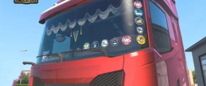 Trucks Fenstersticker für deinen LKW - 1.45 Eurotruck Simulator mod