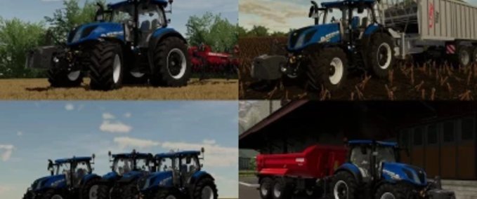 New Holland New Holland T6 TIER 4B Landwirtschafts Simulator mod