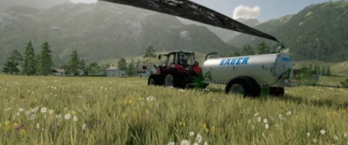 Güllefässer BAUER Gülletankwagen Landwirtschafts Simulator mod