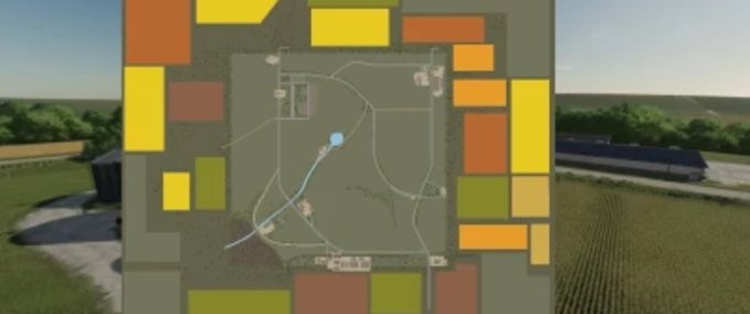 Maps Iowa Plains Ansicht Landwirtschafts Simulator mod