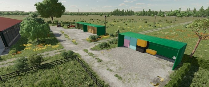 Platzierbare Objekte Objekt-Lager Landwirtschafts Simulator mod