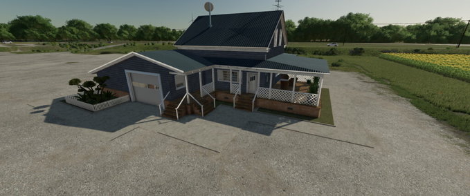 Platzierbare Objekte Amerikanisches Bauernhaus Landwirtschafts Simulator mod