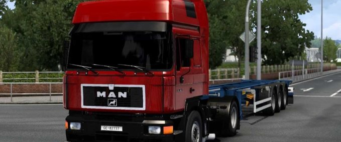 Trucks MAN F90 - 1.45 Eurotruck Simulator mod