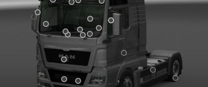 Trucks MAN Tuning & Interior Mod - 1.45 Eurotruck Simulator mod