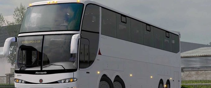 Trucks Marcopolo Paradiso G6 1550 LD 8X2 - 1.45  Eurotruck Simulator mod