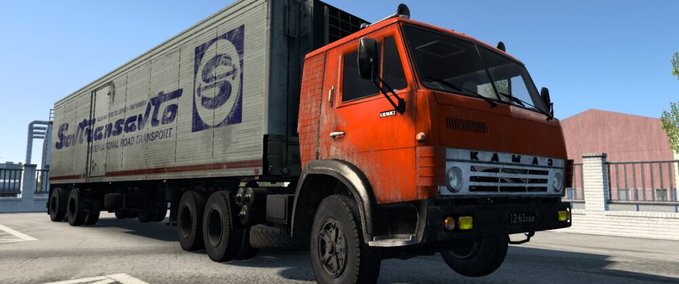 Trucks KamAZ 5410 Modified - 1.45 Eurotruck Simulator mod