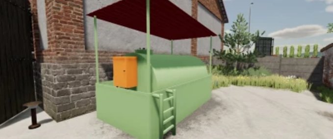 Platzierbare Objekte Kraftstofftank Landwirtschafts Simulator mod
