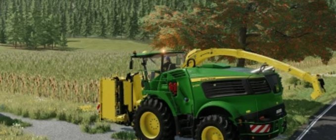 John Deere John Deere Selbstfahrende Feldhäcksler der Serie 9000 Landwirtschafts Simulator mod