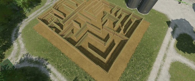 Platzierbare Objekte DIY Corn Maze Landwirtschafts Simulator mod
