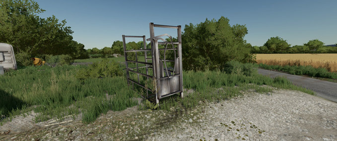 Platzierbare Objekte Rinder-Pflegestand Landwirtschafts Simulator mod