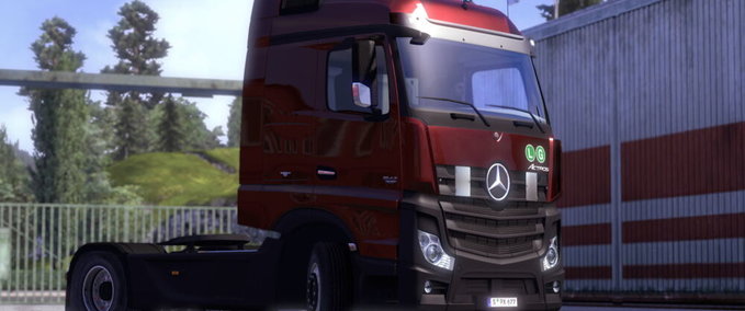 Trucks Mercedes-Benz Actros MPIV - 1.45 Eurotruck Simulator mod