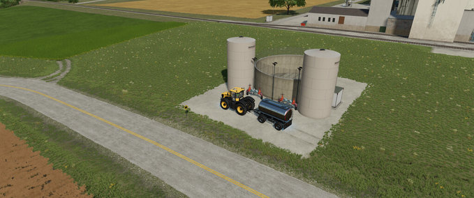 Platzierbare Objekte Harnstoff Produktion Landwirtschafts Simulator mod